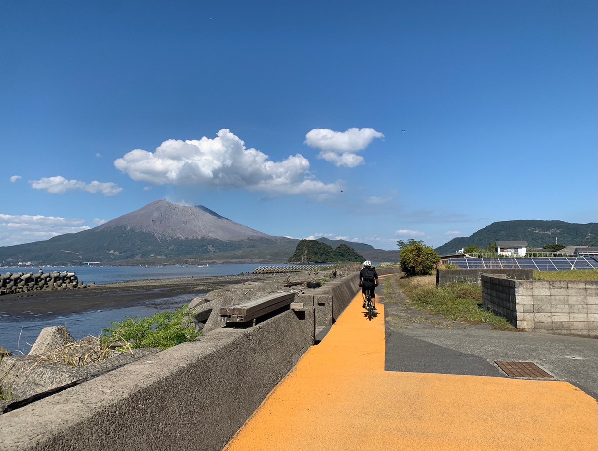 桜島遠景