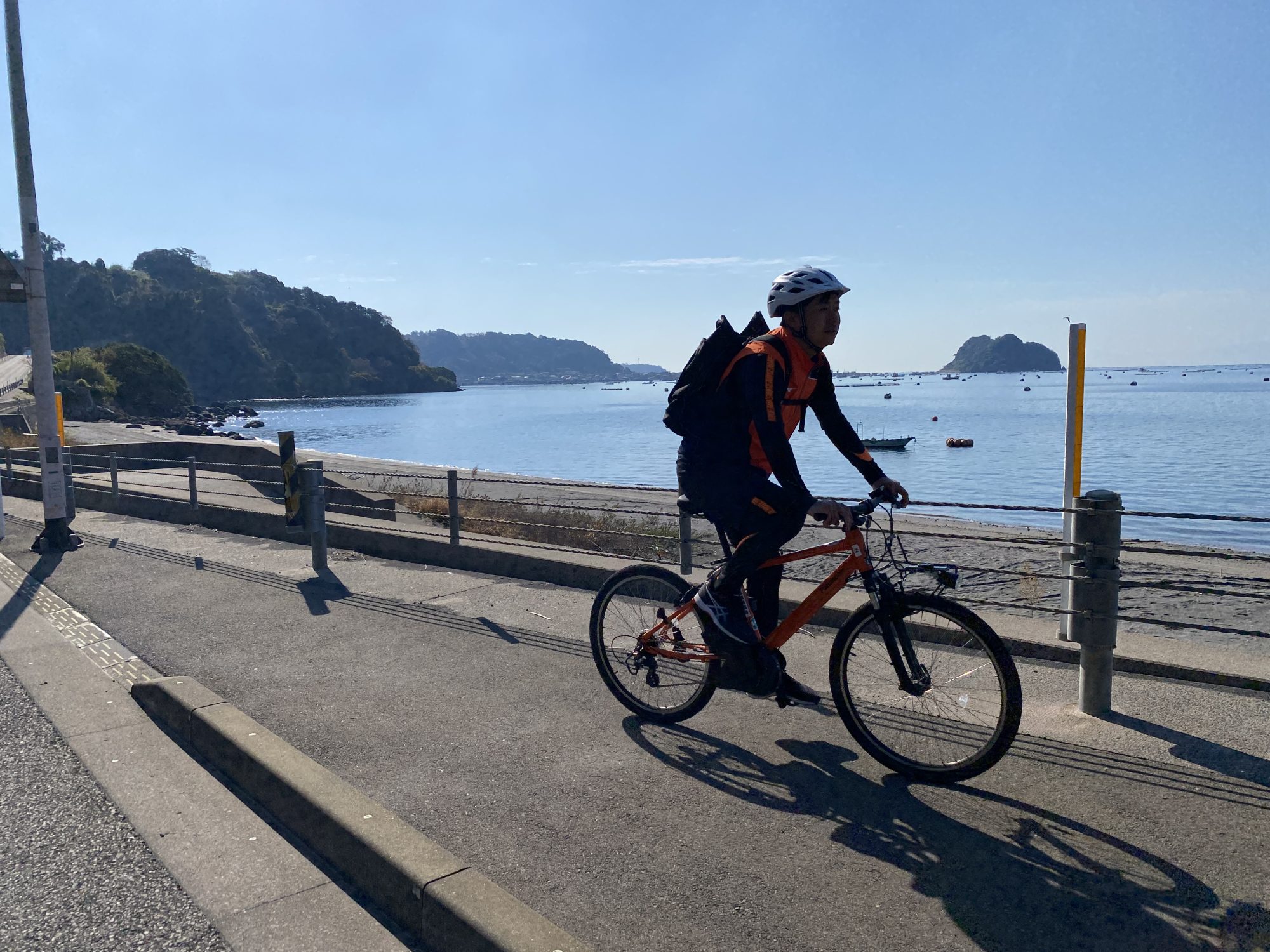 垂水海沿いサイクリング